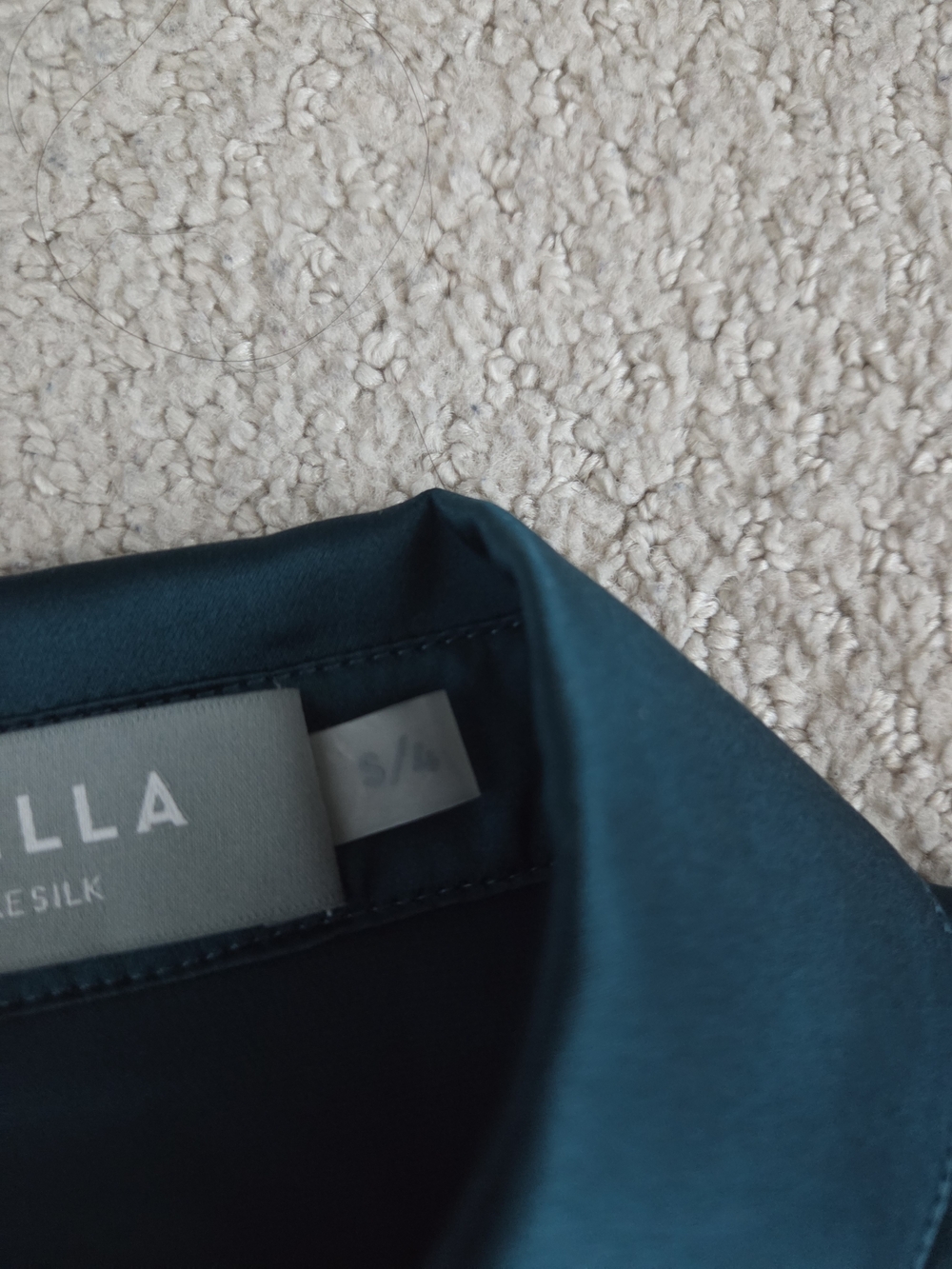 NWT Ravella Monaco Emerald Green Silk - Picture 5 of 7